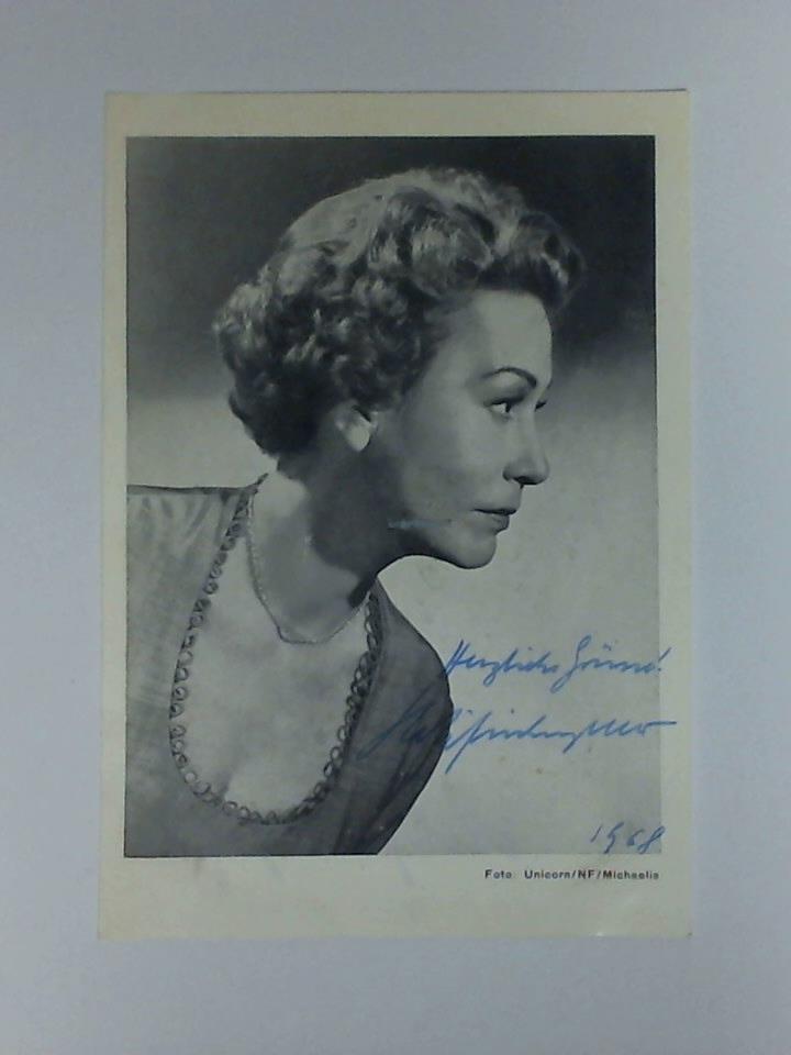 Finkenzeller, Heli - Autogrammkarte, original signiert