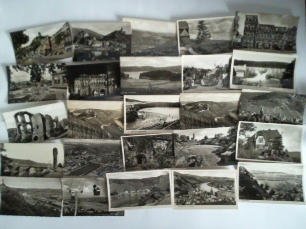 (Mosel / Moselgebiet) - 25 Ansichtskarten aus ca. 1980