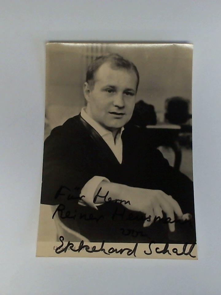 Schall, Ekkehard - Autogrammkarte, original signiert
