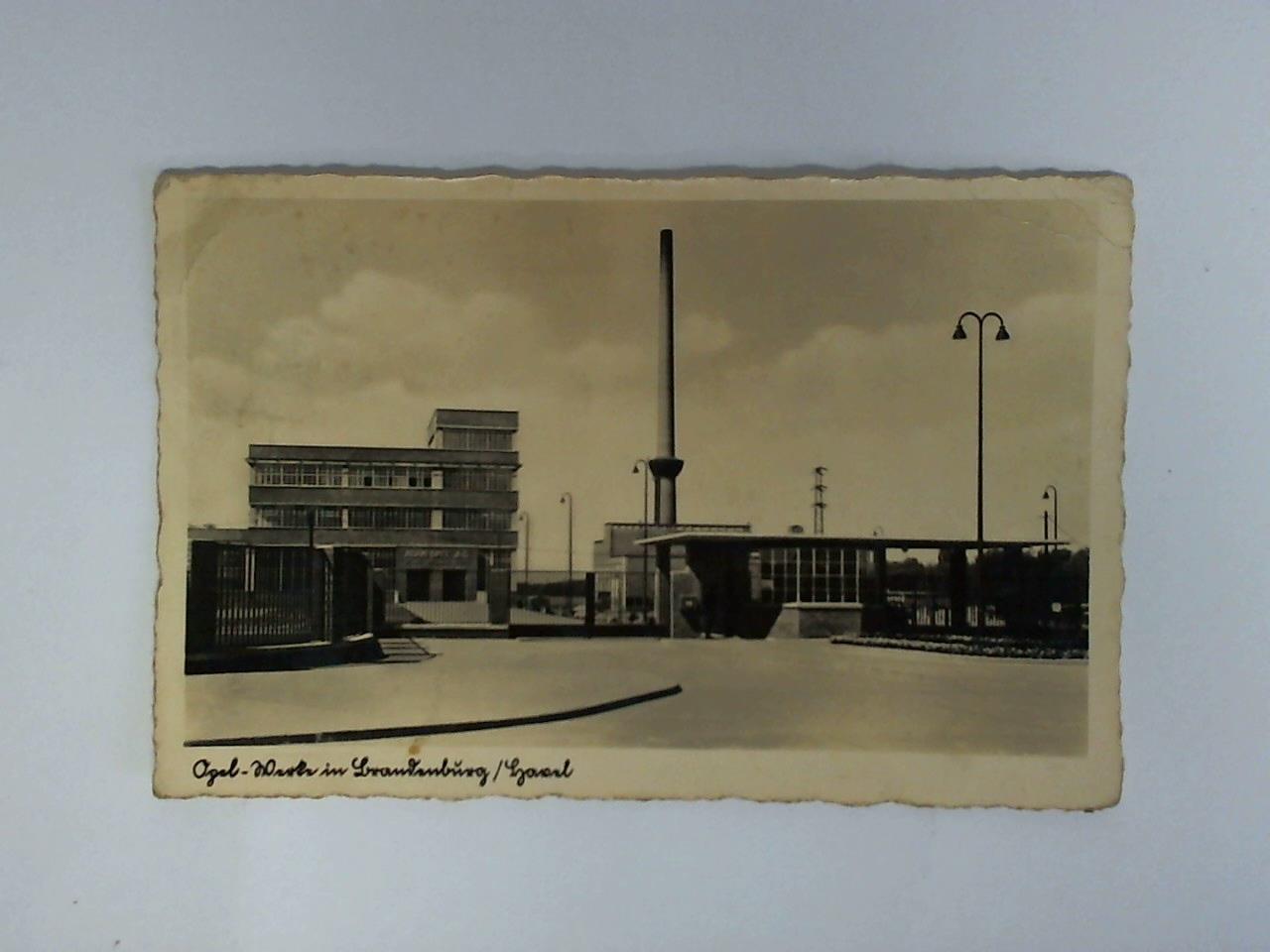 (Brandenburg / Havel) - Ansichtskarte: Opel-Werke in Brandenburg/Havel