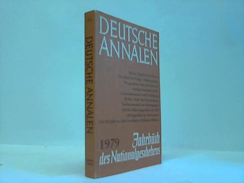 Sndermann, Helmut/Sudholt, Dr. phil. Gert - Deutsche Annalen 1979. Jahrbuch des Nationalgeschehens