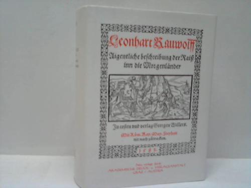 Rauwolff, Leonhart - Aigentliche Beschreibung der Raiss inn die Morgenlaender