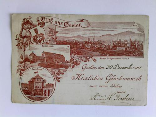 Goslar - Postkarte: Gru aus Goslar - Verschiedene Ansichten