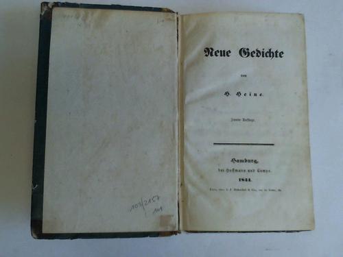 Heine, Heinrich - Neue Gedichte