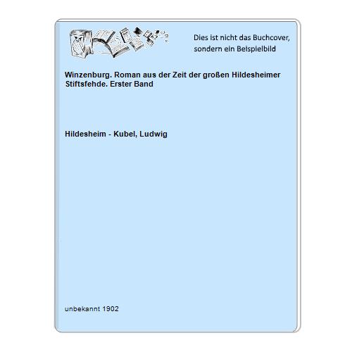 Winzenburg. Roman aus der Zeit der großen Hildesheimer Stiftsfehde. Erster Band