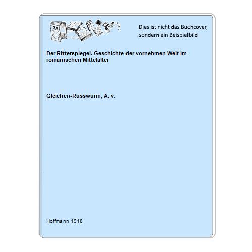 Der Ritterspiegel. Geschichte der vornehmen Welt im romanischen Mittelalter