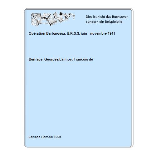 Opération Barbarossa. U.R.S.S. juin - novembre 1941
