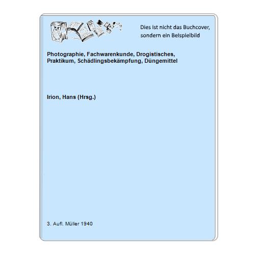 Photographie, Fachwarenkunde, Drogistisches, Praktikum, Schädlingsbekämpfung, Düngemittel