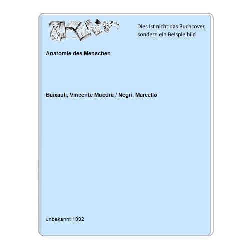 Anatomie des Menschen