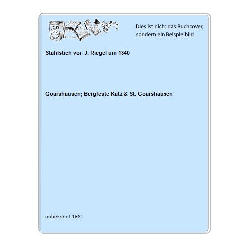 Stahlstich von J. Riegel um 1840