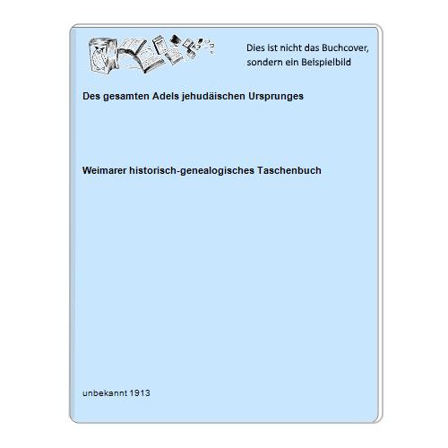 Des gesamten Adels jehudäischen Ursprunges